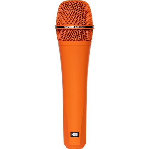  Telefunken M80 Custom Handheld Supercardioid Dynamic Microphone (Orange Body, Orange Grille)
