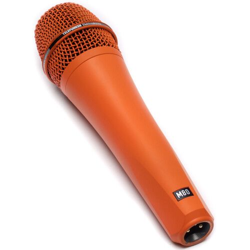  Telefunken M80 Custom Handheld Supercardioid Dynamic Microphone (Orange Body, Orange Grille)