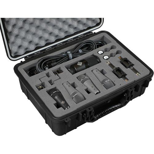  Telefunken HC87 Hardshell Flight Case for DC6 & DC7 Microphone Systems