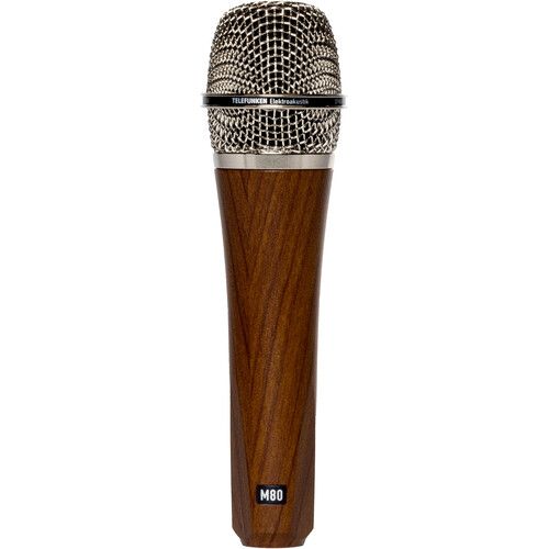  Telefunken M80 Custom Handheld Supercardioid Dynamic Microphone (Cherry Body, Chrome Grille)