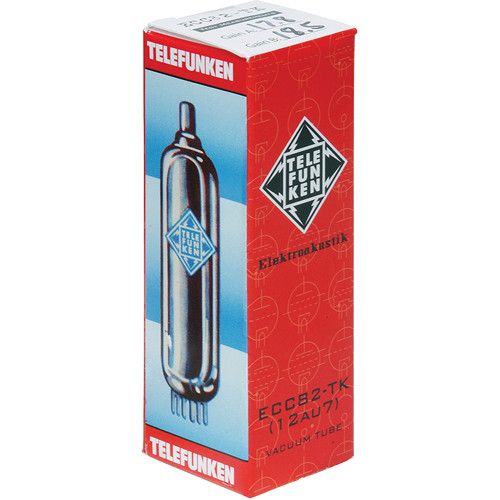  Telefunken ECC82-TK/12AU7 Black Diamond Series Vacuum Tube