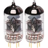 Telefunken ECC82-TK Black Diamond Series Vacuum Tubes with Balanced Triodes (Matched Pair)