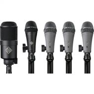 Telefunken DD5 Dynamic Microphone System for Drum Kits (5 Mics)