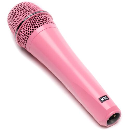  Telefunken M80 Custom Handheld Supercardioid Dynamic Microphone (Pink Body, Pink Grille)