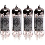 Telefunken EL84-TK Black Diamond Series Vacuum Tubes (Matched Set of Four)