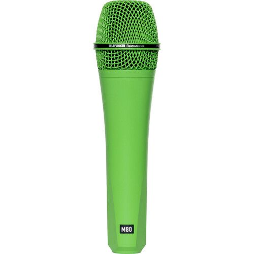  Telefunken M80 Custom Handheld Supercardioid Dynamic Microphone (Green Body, Green Grille)