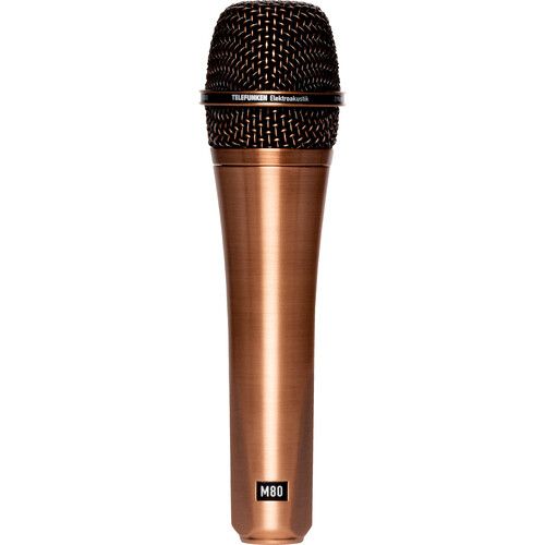  Telefunken M80 Custom Handheld Supercardioid Dynamic Microphone (Copper Body, Copper Grille)