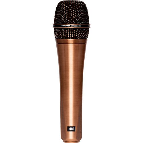  Telefunken M81 Custom Handheld Supercardioid Dynamic Microphone (Copper Body, Copper Grille)