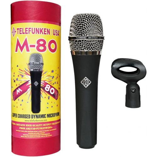  Telefunken M80 Dynamic Microphone Black