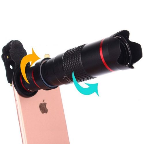  HAO HD 4K 22x Zoom Mobile Phone Telescope Lens Telephoto External Smartphone Camera Lenses for iPhone Sumsung Huawei Phones