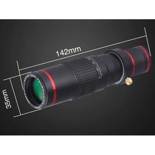 HAO HD 4K 22x Zoom Mobile Phone Telescope Lens Telephoto External Smartphone Camera Lenses for iPhone Sumsung Huawei Phones