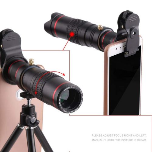  HAO HD 4K 22x Zoom Mobile Phone Telescope Lens Telephoto External Smartphone Camera Lenses for iPhone Sumsung Huawei Phones