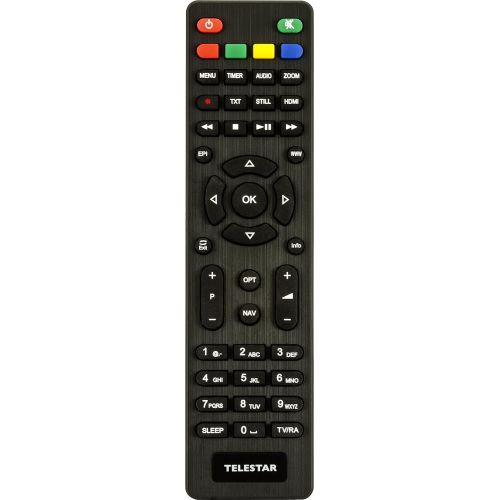  TELESTAR DigiHD TT 7 IR Full HDHEVCDVB T2/DVB CReceiver (incl. 3 Months) FreenetTVwithH.265/HEVC, Cable Receiving, HDMI, AV Output, PVRready, Media Player, USB 2.0, LAN) Black