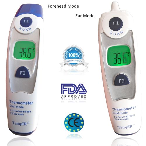  TempIR Best Baby Thermometer - Forehead and Ear Thermometer - FDA and CE Approved - 510k Certification -...