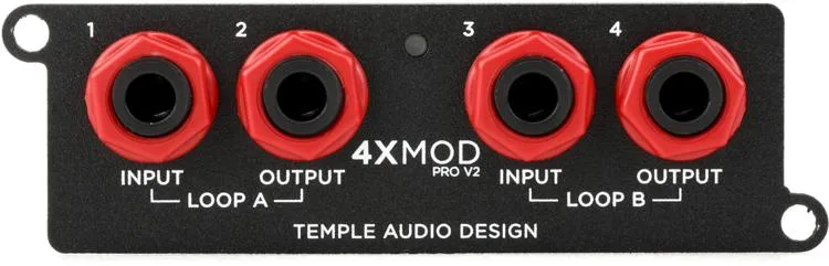 Temple Audio 4X MOD Pro V2 4-channel Buffer Module for Templeboard