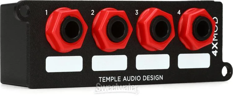  Temple Audio 4-Way Jack Patch Module Demo