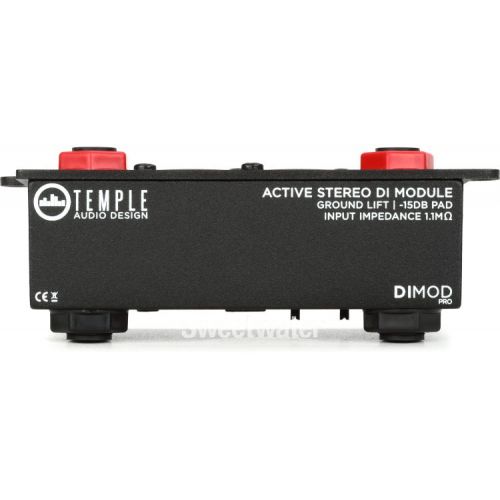  Temple Audio DI MOD Pro Stereo Direct Box Module