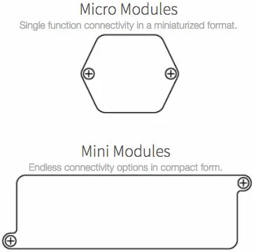  Temple Audio Mini Module Punched Plate