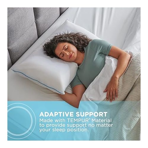 템퍼페딕 Tempur-Pedic TEMPUR-Cloud Breeze Dual Cooling Pillow, Queen , White