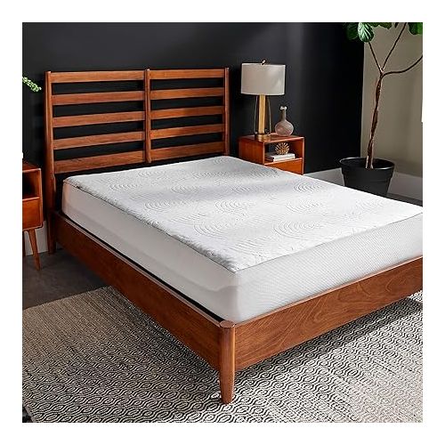 템퍼페딕 Tempur-Pedic Cool Luxury Mattress Protector, California King, White