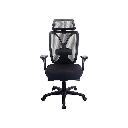 템퍼페딕 Tempur-Pedic by Raynor Computer and Desk Chair, Supports Up to 275 Lb, Black