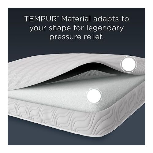 템퍼페딕 Tempur-Pedic TEMPUR-Cloud ProHi Memory Foam Pillow, King (Pack of 1), White