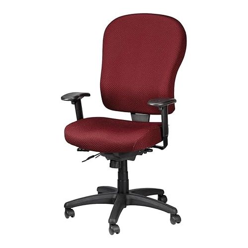 템퍼페딕 Tempur-Pedic TP4000 Fabric Task Chair, Burgundy (TP4000-BURG)