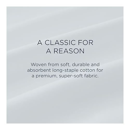 템퍼페딕 TEMPUR Classic Cotton Sheet Set Cool Gray - Queen