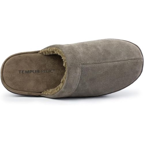 템퍼페딕 Tempur-Pedic Mens Lonny Scuff Slipper Casual Slippers Casual - Grey
