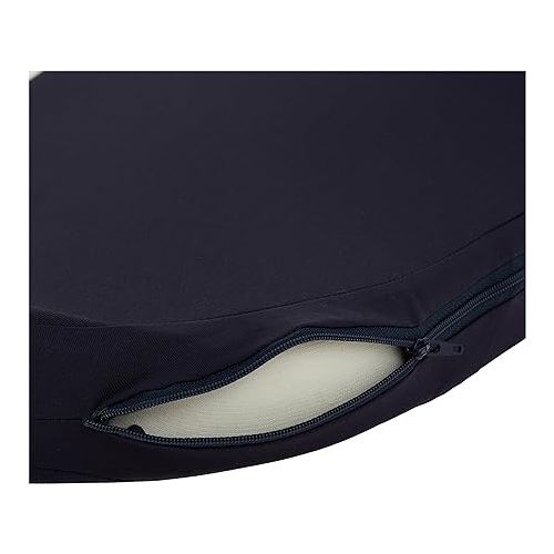 템퍼페딕 Tempur-Pedic Seat Cushion, Medium , Dark Navy Blue