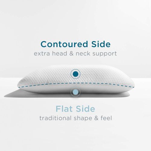  Tempur-Pedic Adapt Symphony Pillow Luxury Soft Feel, Standard, White