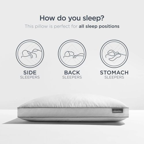  Tempur-Pedic TEMPUR-Home Medium-Soft Down Pillow, King