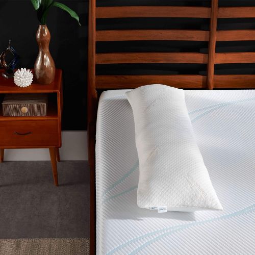 템퍼페딕 Tempur-Pedic TEMPUR-Body Pillow, Soft Support, Pressure Relief, Adaptable Comfort Washable Cover, Assembled in The USA, 5 YR Warranty, Standard