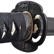 Ten Handmade Sword - Stainless Steel Unsharpened Iaido Training Wakizashi Sword