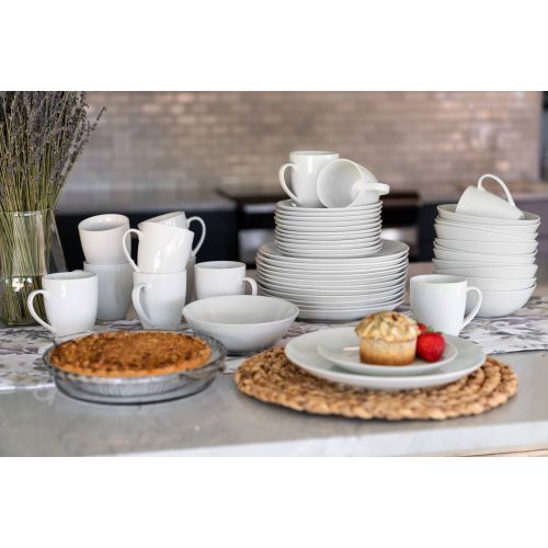  Ten Strawberry Street 10 Strawberry Street Catering Pack 10 Oz. White Mugs, Set of 12