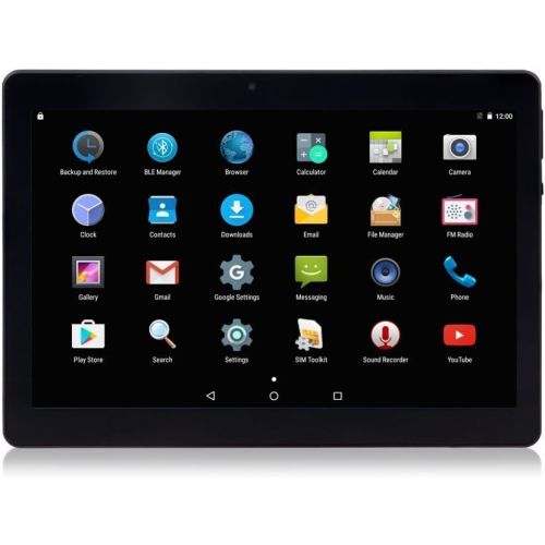  [아마존핫딜][아마존 핫딜] TenYiDe 10.1 Inch Android 8.1 Tablet PC,3G Unlocked Phablet 4GB RAM 64GB Storage with Dual sim Card Slots and Cameras,Tablet PC with WiFi,Bluetooth,GPS TYD-108(Metallic Black)