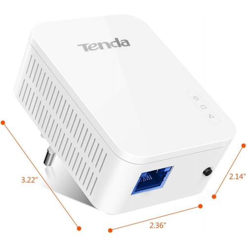  [아마존 핫딜] Tenda AV1000 1-Port Gigabit Powerline Adapter, Up to 1000Mbps (PH3)