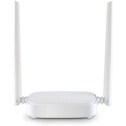  Tenda N301 N300 Wireless Wi-Fi Router, Easy Setup, Up to 300Mbps, White