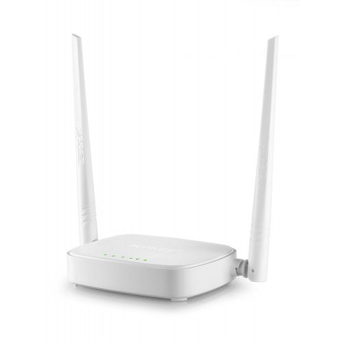  Tenda N301 N300 Wireless Wi-Fi Router, Easy Setup, Up to 300Mbps, White