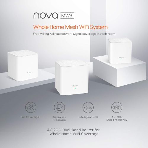  Tenda Technology 3PK NOVA MW3 Whole Home MESH
