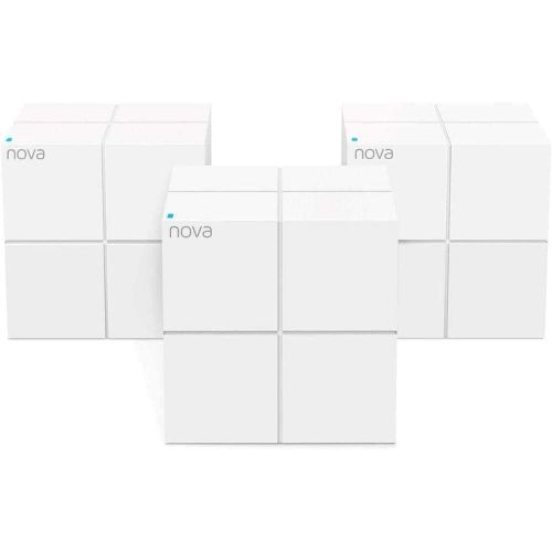  Tenda Nova Whole Home Mesh WiFi System - Replaces Gigabit AC WiFi Router and Extenders, Dual Band, Works with Amazon Alexa, Built for Smart Home, Up to 3, 500 Sq. ft. Coverage (MW5