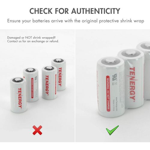  Tenergy Premium 40 Pack NonRechargeable CR123A 3V Lithium Battery, Primary Battery for Arlo Cameras, Photo Lithium Batteries, Smart Sensors, and More