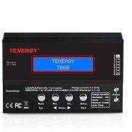 Tenergy TB6-B Balance Charger Discharger 1S-6S Digital Battery Pack Charger for NiMHNiCDLi-POLi-Fe Packs w LCD Display Hobby Battery Charger w TamiyaJSTEC3HiTecDeans Conne