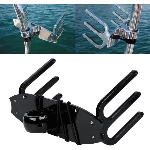  Tengchang Wakeboard Tower Racks, Black Surfboard Holder Bracket Fit for 1 3/4, 1 7/8, 2, 2 1/4, 2 1/2 Towers