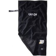 [아마존베스트]Tenir Fitness Towel with Silicone Nodules Non Slip 100% Cotton Sports Towel Gym Towel Ideal for Bodybuilding with Zipped Pocket 100 x 50 cm, Black