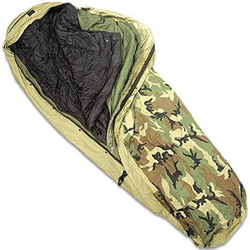  Tennier Military Modular Sleep System 4 Piece with Goretex Bivy Cover and Carry Sack