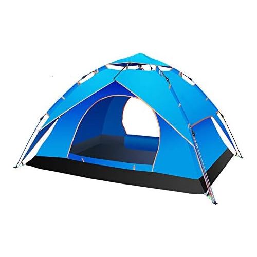  Tent Camping Zelt 3-4 Personen Instant Pop Up Automatische Urlaub Einfache Einrichtung Zelt fuer Outdoor Wandern Double Layer