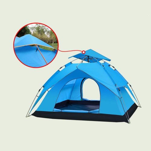  Tent Camping Zelt 3-4 Personen Instant Pop Up Automatische Urlaub Einfache Einrichtung Zelt fuer Outdoor Wandern Double Layer