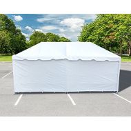 Tent and Table Premium Solid Tent Sidewall for Party and Canopy Tents 7-Foot by 20-Foot 16oz Blockout Vinyl Tent Not Included