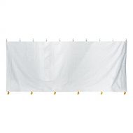 Tent and Table Standard Solid Sidewall for Party and Canopy Tents 7-Foot by 20-Foot 14oz Translucent Vinyl Tent Not Included